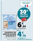 Promo Cocktail de fruits de mer surgelés à 4,76 € dans le catalogue Bi1 à Génelard