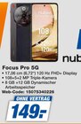 Smartphone Focus Pro 5G im Angebot bei expert in Laatzen Smartphone Focus Pro 5G Angebote von nubia bei expert Laatzen für 149,00 €