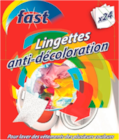 Lingettes Anti-Décoloration X24 dans le catalogue Auchan Hypermarché