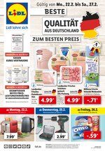 Lidl Prospekt für Uetersen mit 49 Seiten Lidl Prospekt für Uetersen: "BESTE QUALITÄT AUS DEUTSCHLAND ZUM BESTEN PREIS", 49 Seiten, 22.02.2021 - 27.02.2021