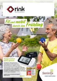 RiNK Rehaservice GmbH & Co. KG Prospekt: "Fit und mobil durch den Frühling", 6 Seiten, 13.03.2024 - 31.05.2024