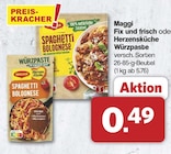 Fix und frisch Würzpaste von Maggi im aktuellen famila Nordwest Prospekt