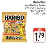 Minis Angebote von Haribo bei nah und gut Bautzen für 1,79 €