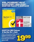 NORTON 360 Deluxe 3 Geräte für 1 Jahr Angebote von Norton bei EURONICS Gronau für 19,99 €