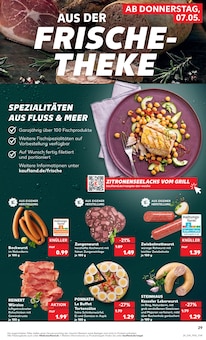Mettwurst im Kaufland Prospekt "Aktuelle Angebote" mit 58 Seiten (Nürnberg)