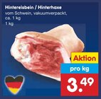 Hintereisbein Angebote bei Netto Marken-Discount Wolfenbüttel für 3,49 €