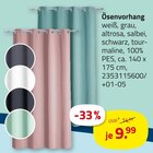 Ösenvorhang Angebote bei ROLLER Wilhelmshaven für 9,99 €