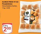 Pizzabrötchen im Angebot bei GLOBUS in Castrop-Rauxel Pizzabrötchen Angebote von GLOBUS FRESH 'N' GO bei GLOBUS Castrop-Rauxel für 2,00 €