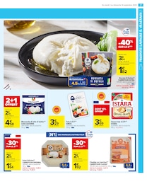 Prix et réduction Burrata dans le prospectus Carrefour Market en cours Offre Burrata dans le catalogue Carrefour Market du moment à la page 9
