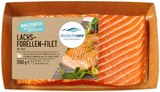 Lachs-Forellen-Filet im Angebot bei REWE in Weinheim Lachs-Forellen-Filet Angebote von Deutsche See bei REWE Weinheim für 5,49 €