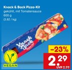 Pizza-Kit Angebote von Knack & Back bei Netto Marken-Discount Brühl für 2,29 €