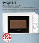 Mikrowelle MW 900-030 ws im Angebot bei V-Markt in Kempten Mikrowelle MW 900-030 ws Angebote von exquisit bei V-Markt Kempten für 49,99 €
