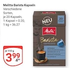 Aktuelle Melitta Angebote bei GLOBUS in Bochum Aktuelles Melitta Barista Kapseln Angebot bei GLOBUS in Bochum ab 3,99 €