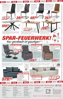 Sofa im Möbel AS Prospekt "SPAR-FEUERWERK!" mit 20 Seiten (Heidelberg)