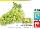 Trauben hell bei EDEKA im Prospekt "" für 1,79 €