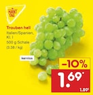 Aktuelle Weintrauben Angebote bei Netto Marken-Discount in Wuppertal Aktuelles Trauben hell Angebot bei Netto Marken-Discount in Wuppertal ab 1,69 €