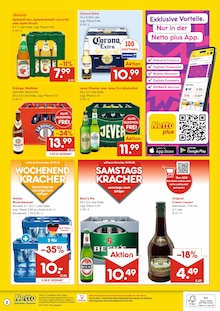 Mineralwasser im Netto Marken-Discount Prospekt "DER ORT, AN DEM DU IMMER AUSGEZEICHNETE PREISE FINDEST." mit 2 Seiten (Mannheim)