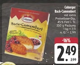 Back-Camembert Angebote von Coburger bei E center Dresden für 2,49 €