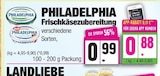 Frischkäsezubereitung bei EDEKA im Norderstedt Prospekt für 0,88 €