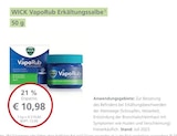 LINDA Premiumapotheke - VapoRub Erkältungssalbe Angebot im Prospekt VapoRub Erkältungssalbe bei LINDA Premiumapotheke im Prospekt "" für 10,98 €