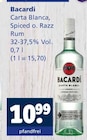 Carta Blanca im Angebot bei Getränkewelt in Bocholt Carta Blanca Angebote von Bacardi bei Getränkewelt Bocholt für 10,99 €