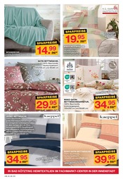 Aktueller Möbel Wanninger Prospekt mit Bettwäsche, "SPAR-KAUF", Seite 18