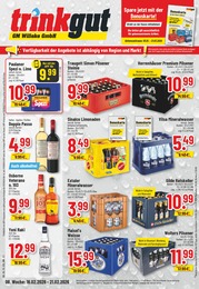 Aktueller Trinkgut Getränkemärkte Prospekt für Baddeckenstedt: Aktuelle Angebote mit 10 Seiten, 16.02.2026 - 21.02.2026