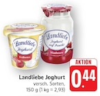 Joghurt Erdbeere im Angebot bei EDEKA in Tübingen Joghurt Erdbeere Angebote von Landliebe bei EDEKA Tübingen für 0,44 €