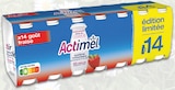 Actimel yaourt à boire édition limitée fraise - DANONE en promo chez Intermarché Express Actimel yaourt à boire édition limitée fraise - DANONE dans le catalogue Intermarché Express