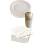 SUR TOUTE LA VAISSELLE À JETER BLANCHE : ASSIETTES, GOBELETS ET SERVIETTES - CARREFOUR HOME - Carrefour Market à Bourges SUR TOUTE LA VAISSELLE À JETER BLANCHE : ASSIETTES, GOBELETS ET SERVIETTES - CARREFOUR HOME en promo chez Carrefour Market Bourges