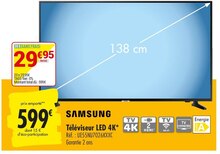 Téléviseur LED 4K - Carrefour à Marseille Téléviseur LED 4K en promo chez Carrefour Marseille à 599,00 €