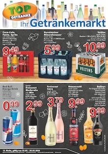 Aktueller TOP Getränke Prospekt "Aktuelle Angebote" Seite 1 von 4 Seiten für Gütersloh