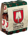 Münchner Hell im Angebot bei Getränke Hoffmann in Hilden Münchner Hell Angebote von Spaten bei Getränke Hoffmann Hilden für 4,99 €