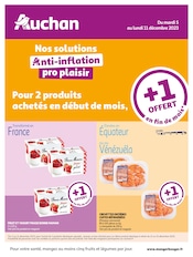Réfrigérateur Angebote im Prospekt "Nos solutions Anti-inflation pro plaisir" von Auchan Hypermarché auf Seite 1