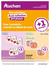 Réfrigérateur Angebote im Prospekt "Nos solutions Anti-inflation pro plaisir" von Auchan Hypermarché Réfrigérateur Angebote im Prospekt "Nos solutions Anti-inflation pro plaisir" von Auchan Hypermarché auf Seite 1