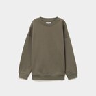 Sweat oversize manches longues col rond vert kaki garçon à 4,79 € dans le catalogue La Halle