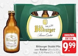 Stubbi Pils im Angebot bei Trinkgut in Ettlingen Stubbi Pils Angebote von Bitburger bei Trinkgut Ettlingen für 9,99 €