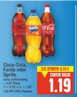 Coca-Cola, Fanta oder Sprite von  im aktuellen E center Prospekt für 1,19 €