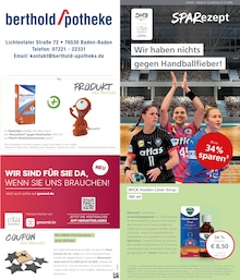 LINDA Premiumapotheke Prospekt für Baden-Baden: "Aktuelle Angebote", 3 Seiten, 01.12.2025 - 31.01.2026