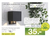 LED-Wand-Außenleuchte "Dubai" von ECO-LIGHT im aktuellen Möbel Inhofer Prospekt für 19,00 €