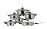 levelone Topfset 12-teilig im Angebot bei Sconto SB in Paderborn levelone Topfset 12-teilig Angebote von levelone bei Sconto SB Paderborn für 24,99 €