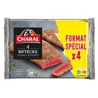 4 biftecks CHARAL - CHARAL en promo chez Carrefour Market 4 biftecks CHARAL - CHARAL dans le catalogue Carrefour Market
