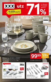 Tafel-Set im aktuellen XXXLutz Prospekt (Nürnberg) Tafel-Set im XXXLutz Prospekt "Bis zu 71 % in diesem Prospekt sparen!" mit 18 Seiten (Nürnberg)