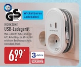 USB-Ladegerät Angebote von WORKZONE bei ALDI Nord Brandenburg für 6,99 €
