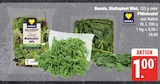 Rucola, Blattspinat Mini oder Pflücksalat von Edeka im aktuellen E neukauf Prospekt für 1,00 €