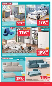 Bett im aktuellen Segmüller Prospekt (Ludwigshafen (Rhein)) Bett im Segmüller Prospekt "Zum Glück gibt’s Segmüller - Nimm 4 zahl 3" mit 8 Seiten (Ludwigshafen (Rhein))