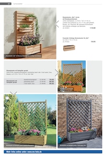 Blumentopf im aktuellen MS-Holzfachmarkt GmbH Prospekt (Wiesbaden) Blumentopf im MS-Holzfachmarkt GmbH Prospekt "GartenWelten 2026" mit 72 Seiten (Wiesbaden)