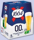 Bière Sans Alcool Blonde 0.0% - 1664 en promo chez Intermarché Super Boulogne-Billancourt à 1,82 €