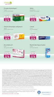 Nasenspray im aktuellen mea - meine apotheke Prospekt (Neuss) Nasenspray im mea - meine apotheke Prospekt "Unsere Januar-Angebote" mit 4 Seiten (Neuss)