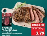 Pfeffer-Hüftsteak bei Kaufland im Altenburg Prospekt für 3,79 €